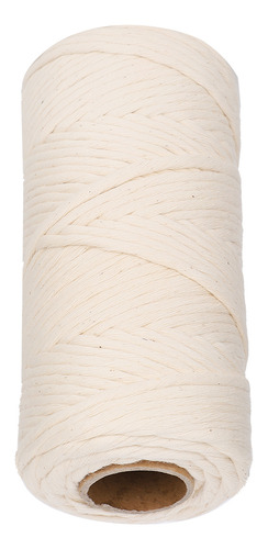 Cuerda De Algodón, Hilo De Macramé De Una Sola Hebra De 100