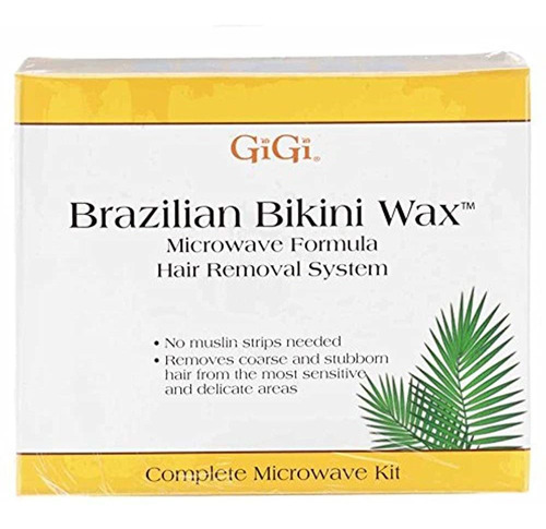 Kit De Microondas Gigi Brazilian Bikini Wax, 16 Onzas