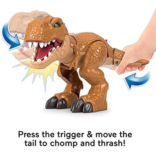 Fisher-price Imaginext Jurassic World Thrashin Action T Rex