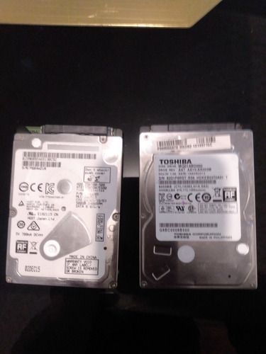 Dos Discos Duros 1 Tb Cada Uno