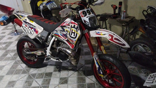 Husqvarna Wr250 2t 2 Tempos Supermotard Importada Emplacada