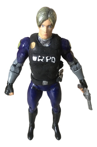 León S Kenedi Resident Evil 2 Figura Custome (Reacondicionado)