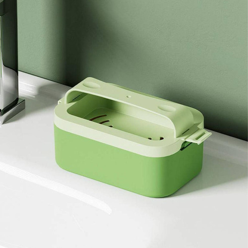 Mz Caja For Hacer Espuma De Jabón, Jabonera, Soporte Verde