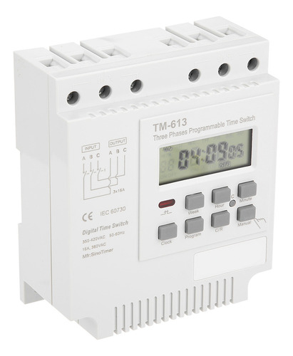 Nuevo Tm-163 Programable Semanal Inteligente Digital