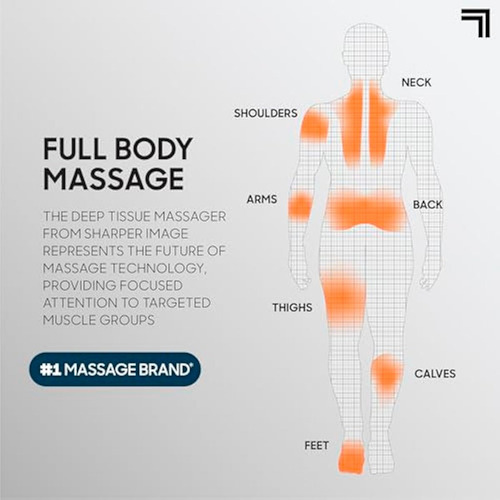 Pistola De Massagem Sharper Image Powerboost Max - Com