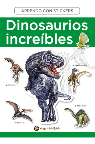 Libro Infantil Dinosaurios Increíbles Con Stickers