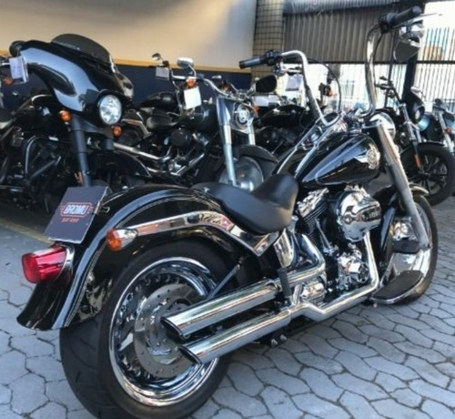Imagem 3 de 4 de Kit Guidão 1.1/4 Seca Suvaco Curve Altura 14 P/ Hd Fat Bob