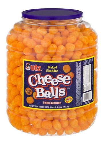Bolas De Queso Cheddar Horneado Utz, Lib - kg a $79