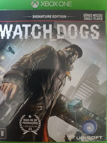 Watch Dogs Signature Edition Xbox One Mídia Física Usado