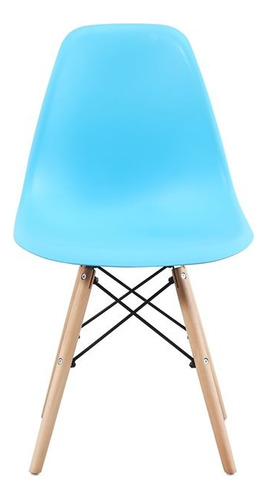 Silla Eames Dkr Boxbit Base En Madera Infantil 