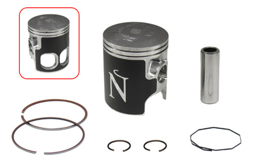 Piston Kit: Yamaha 125 / Honda 125 (ver Descripcion) +1.00mm