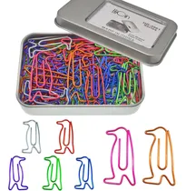 Comprar Lindos Clips De Papel Tamaños Y Colores Variados, Clips En