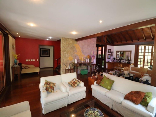 Imagem 4 de 30 de Casa De Condomínio À Venda Na Barra Da Tijuca 4 Suítes Jardim Ibiza - Sqa1613i - 69203256