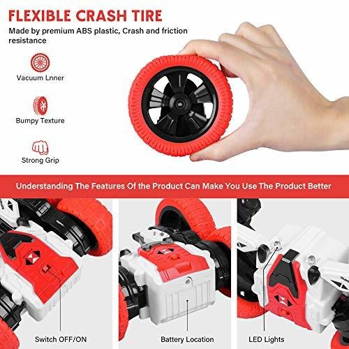 Automóvil De Control Remoto Auto Rc De Doble Cara