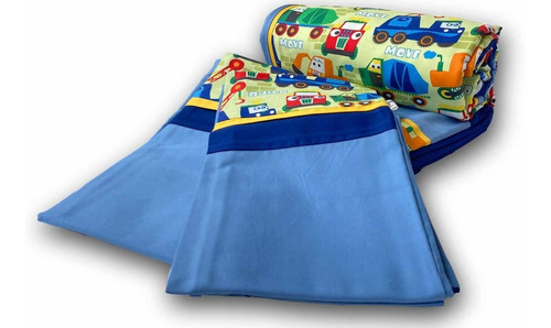 Duvet Cover Infantil Tractores Algodón Doble