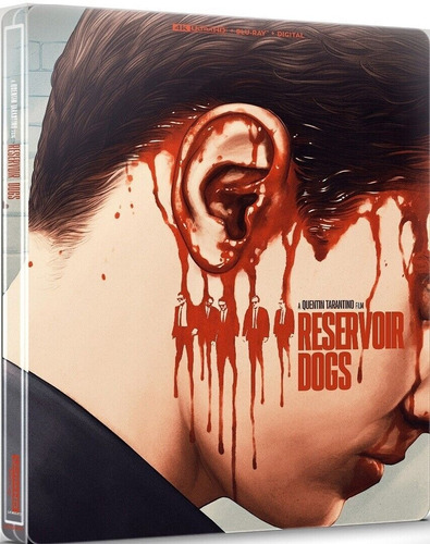 4k Uhd + Blu-ray Reservoir Dogs Perros De La Calle Steelbook