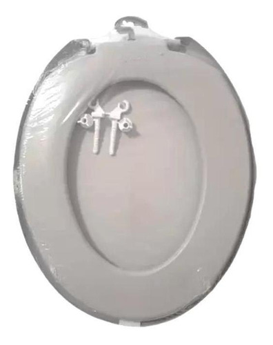 Imagem 3 de 8 de Assento Privada Max Tigre Cinza Tampa Vaso Sanitário