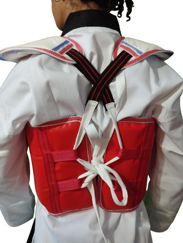 Imagen 4 de 4 de Protector Pectoral Artes Marciales Taekwondo Karate Kung Fu
