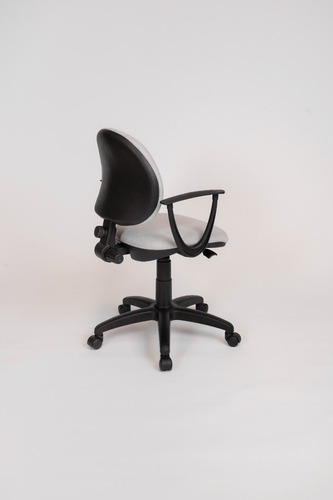 Silla de escritorio de Outlet Arcadia ergonómica gris con tapizado de marathon