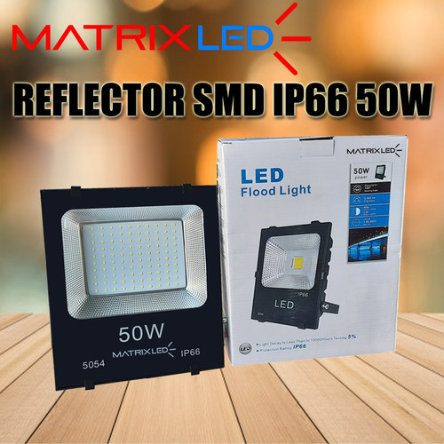 Reflector Matrixled Smd 50wat Multivoltaje 85v A 265v