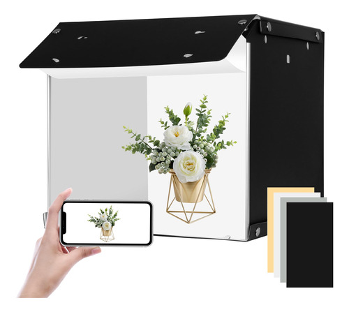 Emart Caja De Luz De 14 X 15 Pulgadas, Producto De Fotografi