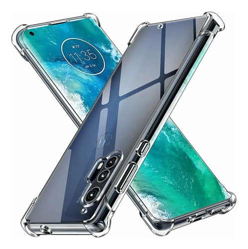 Funda Tpu Cristal Antishock P/ Moto Edge 20 Lite