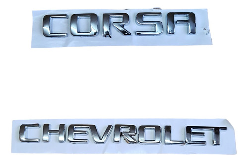 Kit Insignia Emblema Chevrolet Corsa 2 Desde 2009