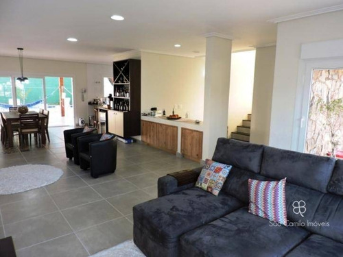 Imagem 5 de 30 de Casa Com 3 Dormitórios À Venda, 373 M² Por R$ 2.100.000,00 - Granja Viana - Cotia/sp - Ca0778