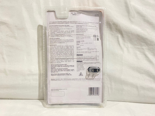 Lampara Linterna De Aluminio 670l Recargable Lixr-2d Truper