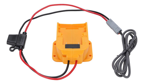 Cable De Alimentación Dc Rectangular, Adaptador De Batería,