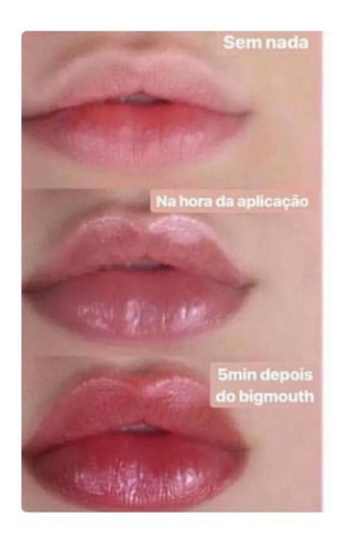 Imagen 2 de 5 de Labial Volumen Rosa Incoloro Voluminizador Maquillaje