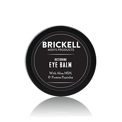 Brickell Crema Restauradora Para Ojos Para Hombres, Natural