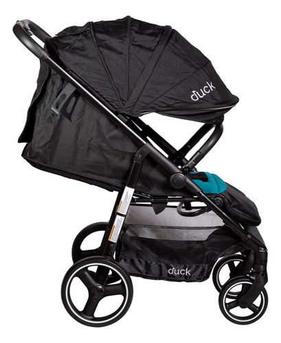 Coche De Paseo Duck Olaf Verde Plegable Con Una Mano Chasis Negro