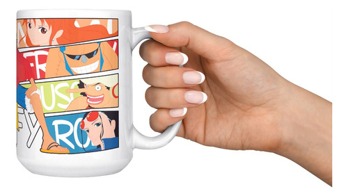 Taza Grande 15 Onzas One Piece Modelo 2 Personalizable