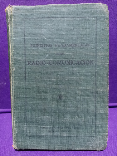 Radio-comunicación 1926 Firmado, Talleres Gráficos D' Nación