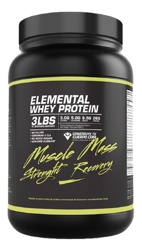 Elemental Whey Protein 3lbs - L a $83333
