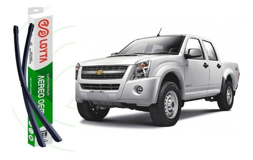 Juego Plumillas Aerodinamica Chevrolet D-max Loyta