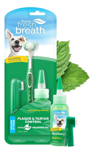 Tropiclean Kit De Limpieza Dental De Perros 