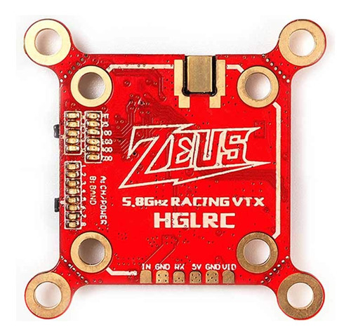 Hglrc Zeus Vtx 5.8ghz Pit/25/100/200/400/800mw M2 M3 Micrfon