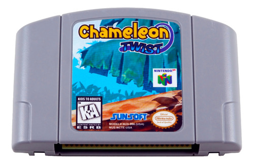 Chameleon Twist Nintendo 64 N64