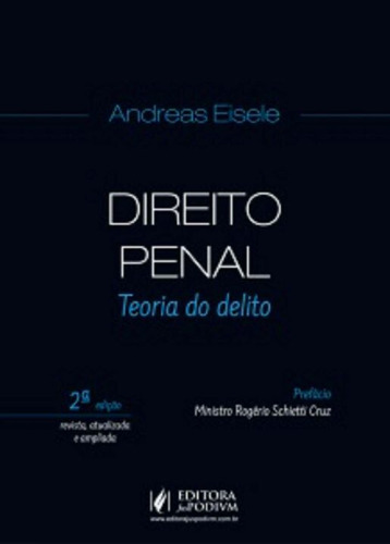 Libro Direito Penal: Teoria Do Delito De Eisele Andreas (aut