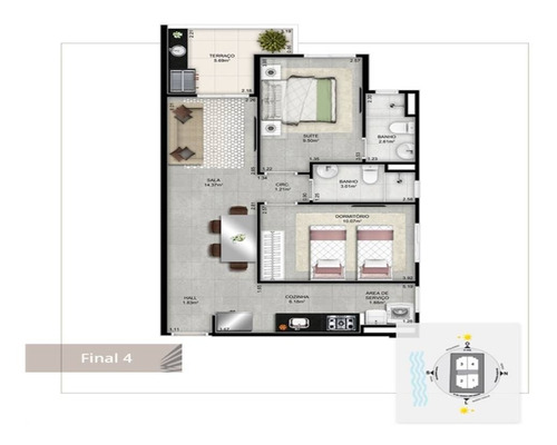 Imagem 4 de 6 de Apartamento - Mgq319 - 71124943