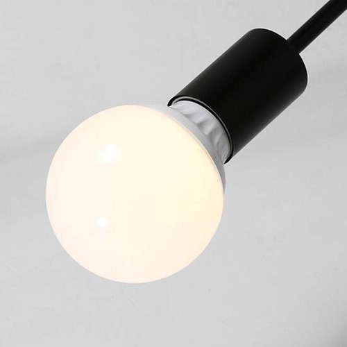 Lámpara De Techo Tipo Araña Moderna 6 Ampolletas Led