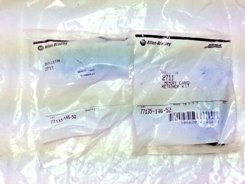 2 Allen-bradley 77135-146-52 Memory Card Retainer Kits Yyq