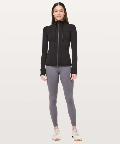 Sudadera Deportiva Nulu Mujer Negro Lululemon + Gift Set Msi