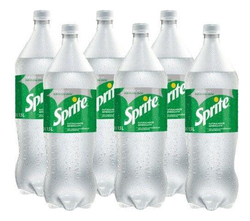 Funda Sprite Zero 1.5lt X6