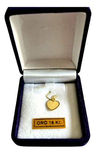 Imagen 3 de 5 de Dije De Oro 18k Mujer Hombre Garantía De Por Vida Corazon