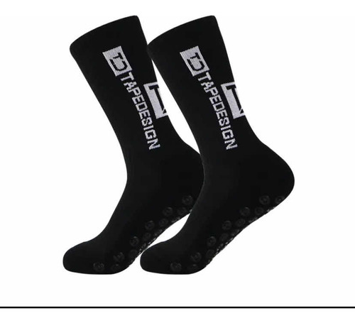 Pack De 2 Calcetines Antideslizantes Tapedesign Negro