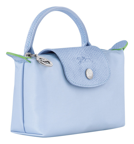 Romántico Y Elegante Mini Clutch Violeta Claro Longchamp