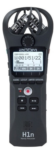 Grabador Portátil Zoom Handy Recorder H1n Sd Usb Gris Cuot Color Negro